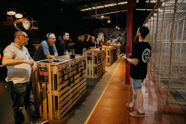 Can you drink at axe throwing