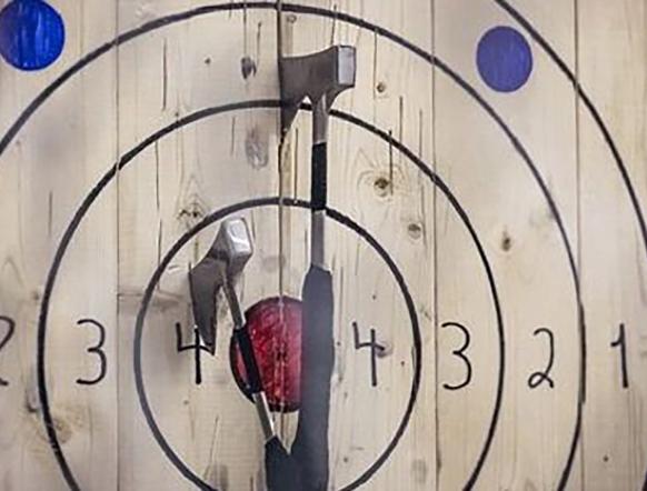 How many axes for axe throwing