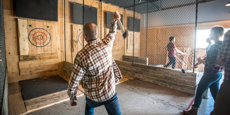How many calories does axe throwing burn