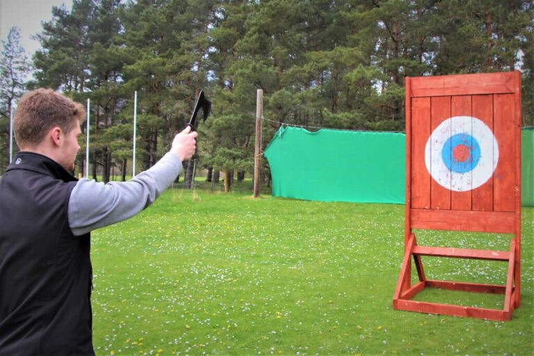 How much time do you need for axe throwing