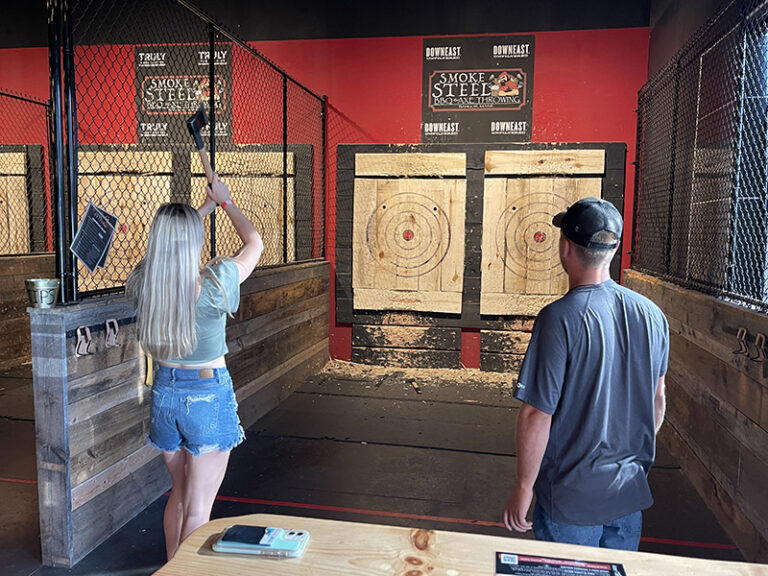 How to be good at axe throwing