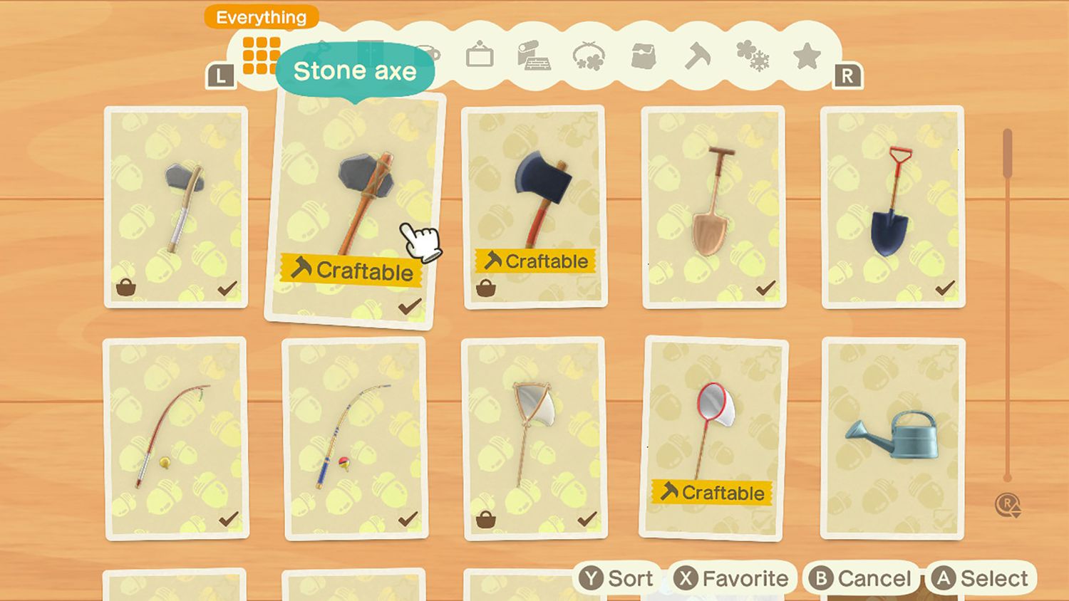 How to get an axe in Animal Crossing