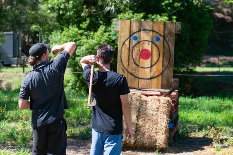 What is a kill shot in axe throwing