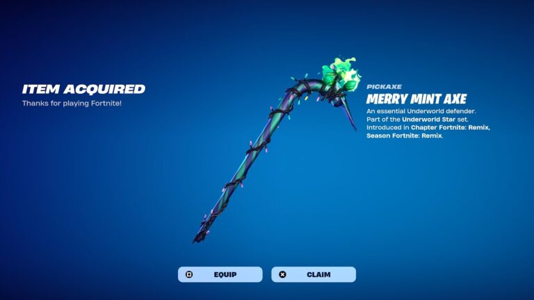 how much is the merry mint axe worth 2025