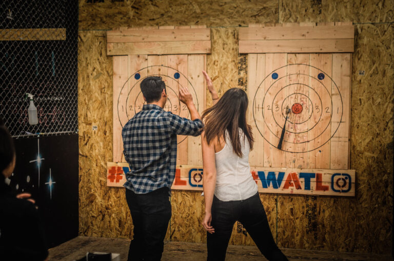 is axe throwing a good first date