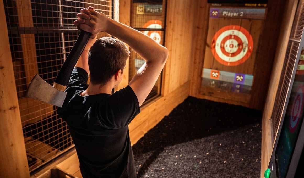 what does axe throwing do to your body